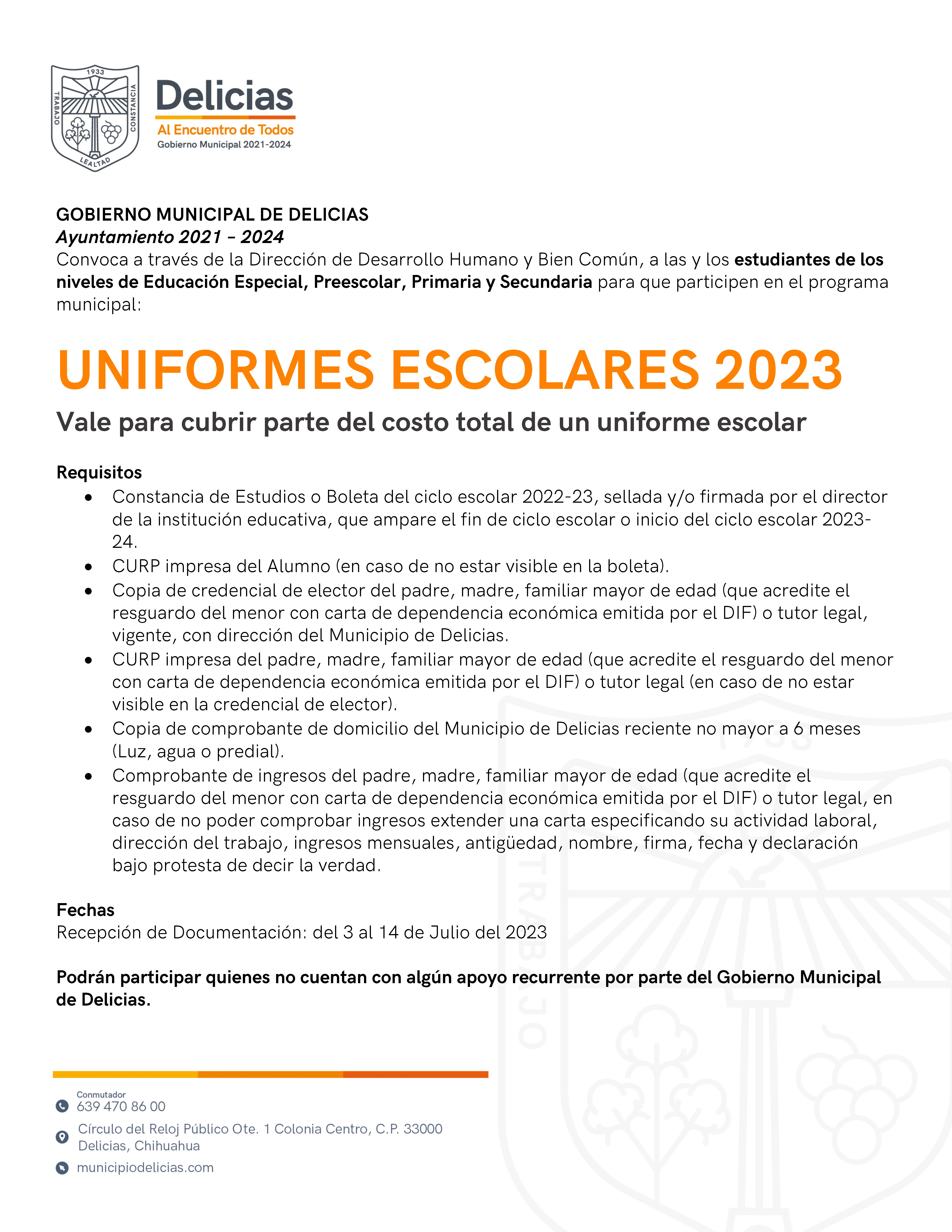 Uniformes