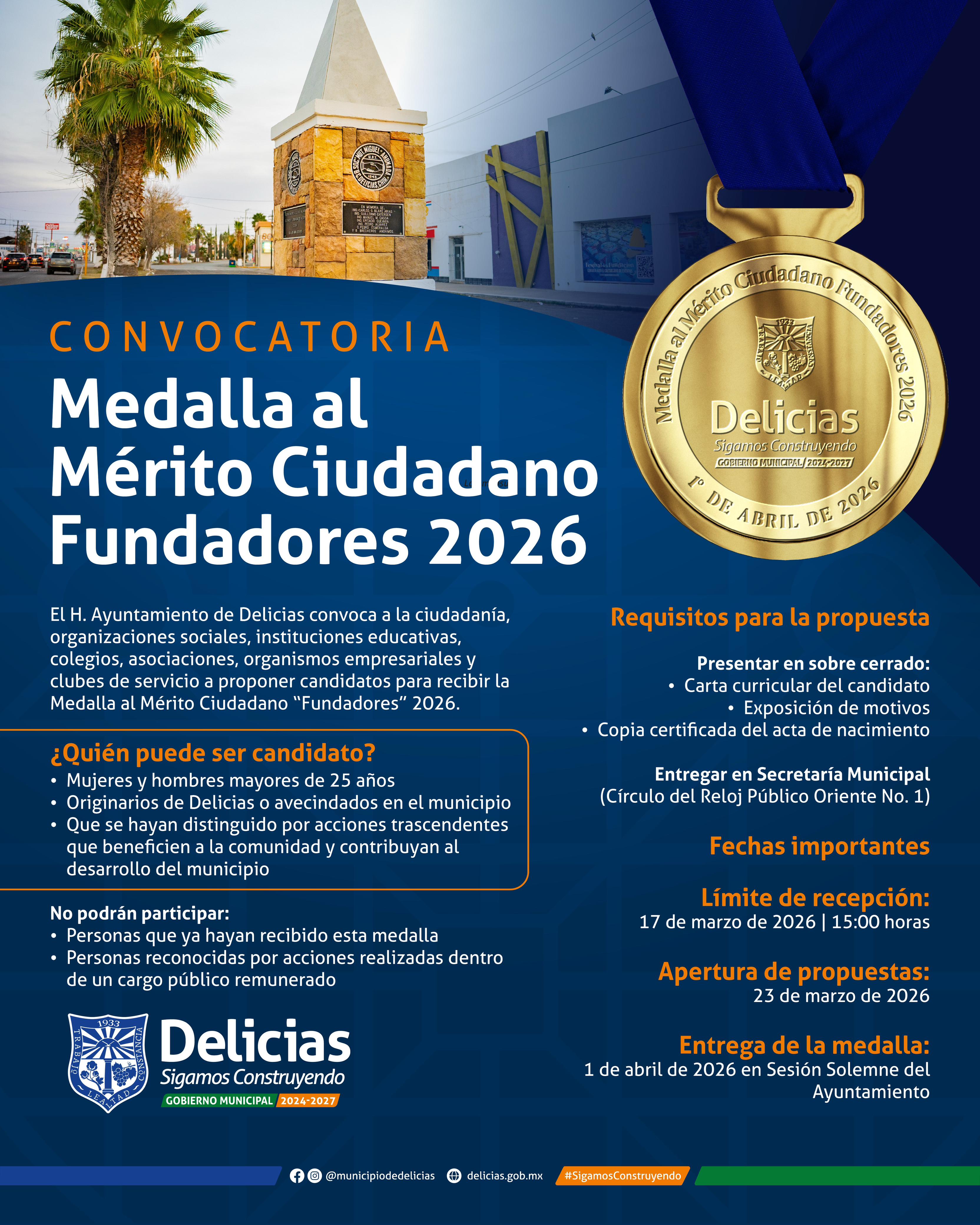 convocatoriaMedallaMeritoCiudadano2026