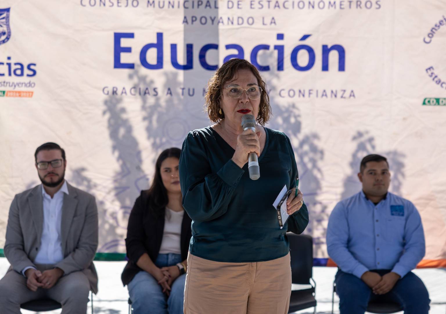 Fortalece Gobierno Municipal banda de guerra de la Secundaria 3076 de Cumbres del Deporte